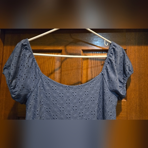 Aeropstale, Women's size Large, Mini Dress Blue, Perfect Shape, Barely Worn - Picture 9 of 11